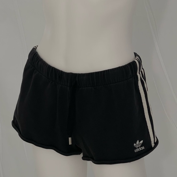 Black Adidas shorts. - Picture 2 of 4